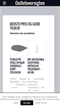 Mobile Screenshot of outletoversigten.dk